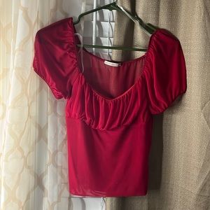 See through Crop Top